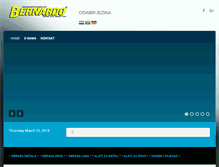 Tablet Screenshot of bernardo-hrvatska.com